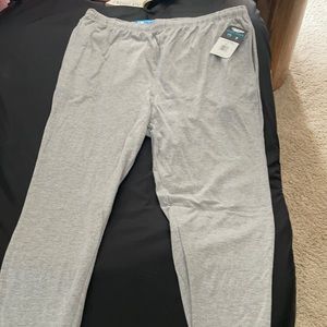 NWT- men's Starting Point active joggers, gray, Sz XL
